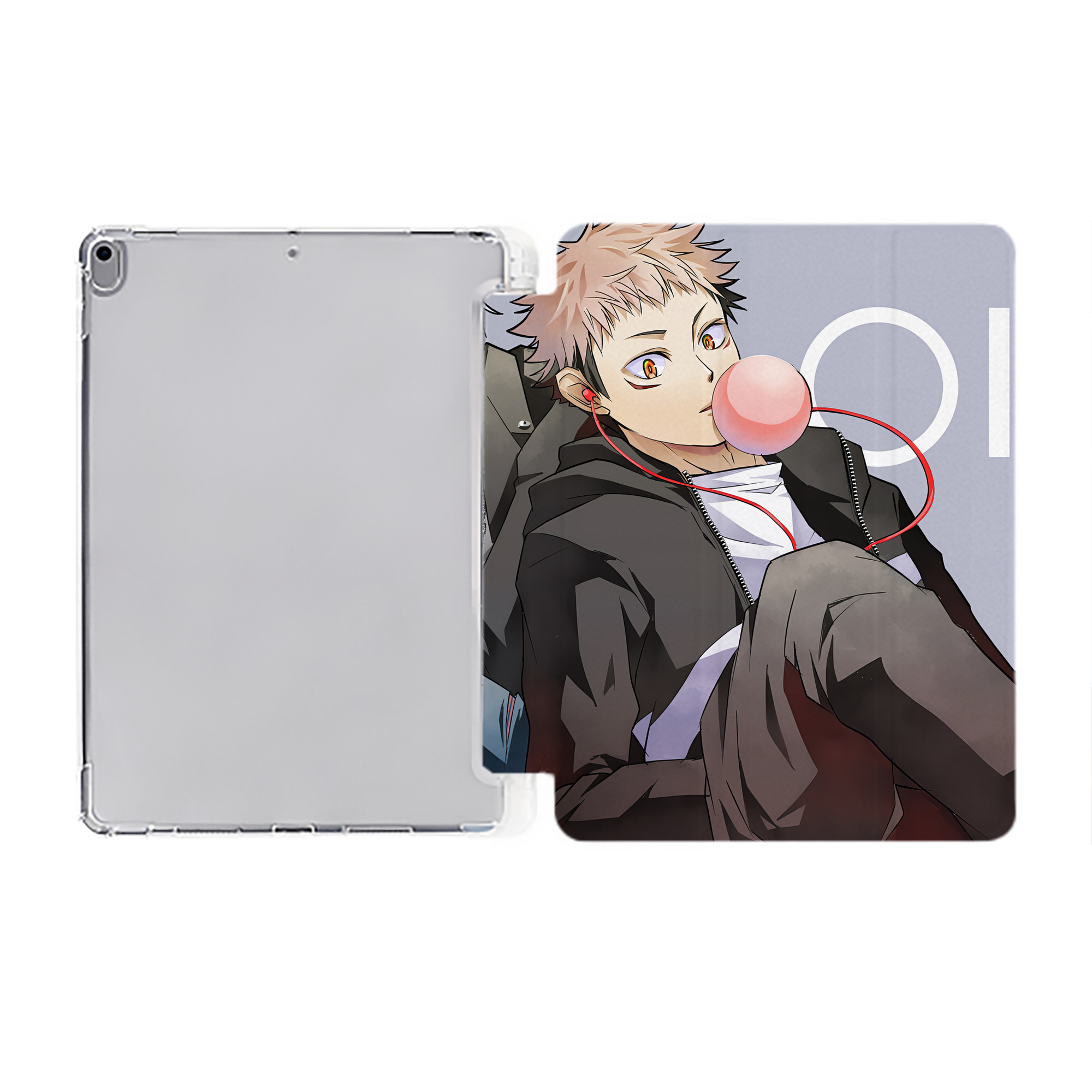 （画像用） SPY×FAMILY间谍家家酒 IPad ケース ペン収納付き 三つ折りスタンド PUレザー×シリコン 対応機種9.5/10.5/10.9インチ